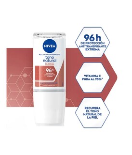 Foto 4 | Antitranspirante Nivea Clinical Roll-on + Termo De Agua Güish