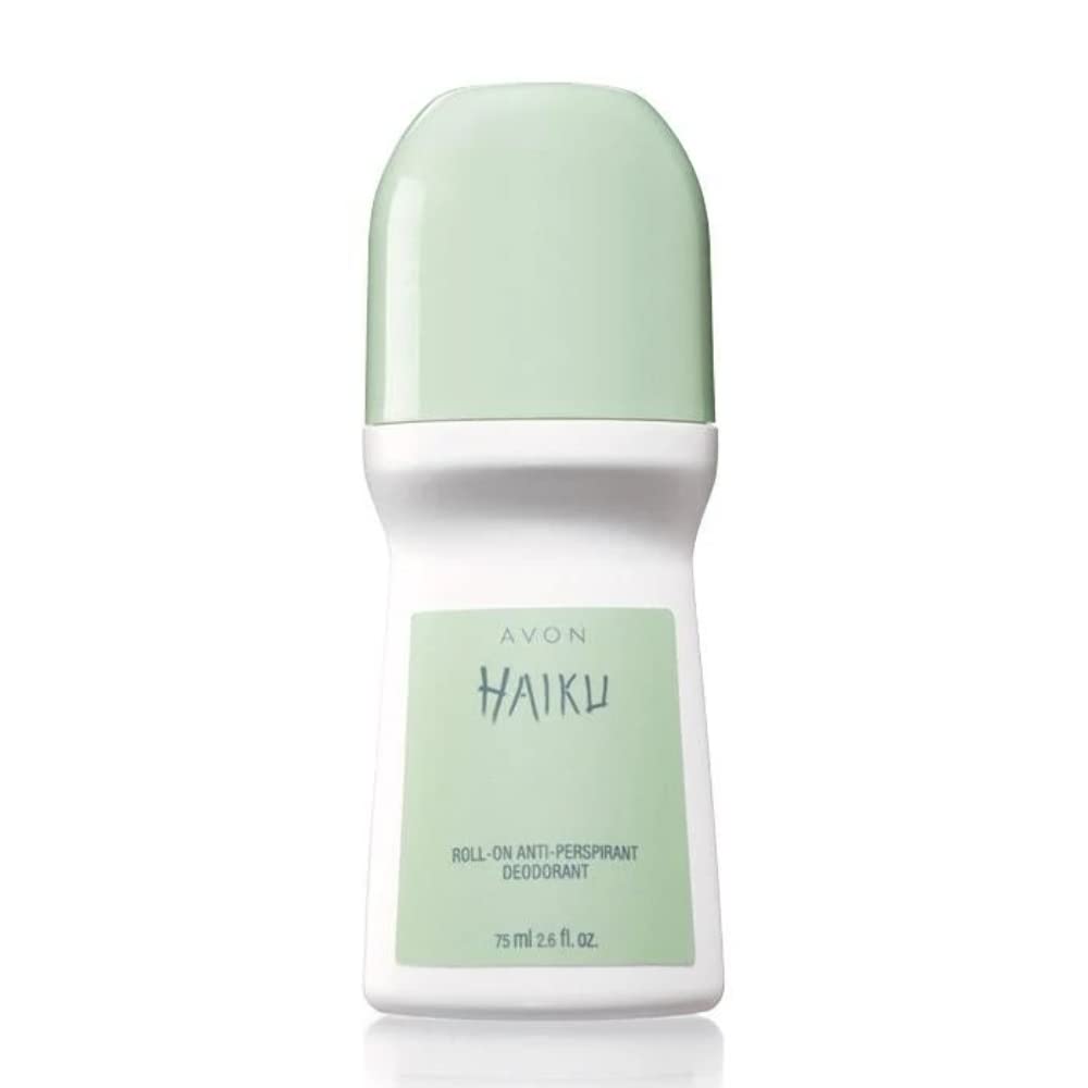 Desodorante Avon Haiku Roll-on Antitranspirante 75 Ml Paquete de 2- Venta Internacional