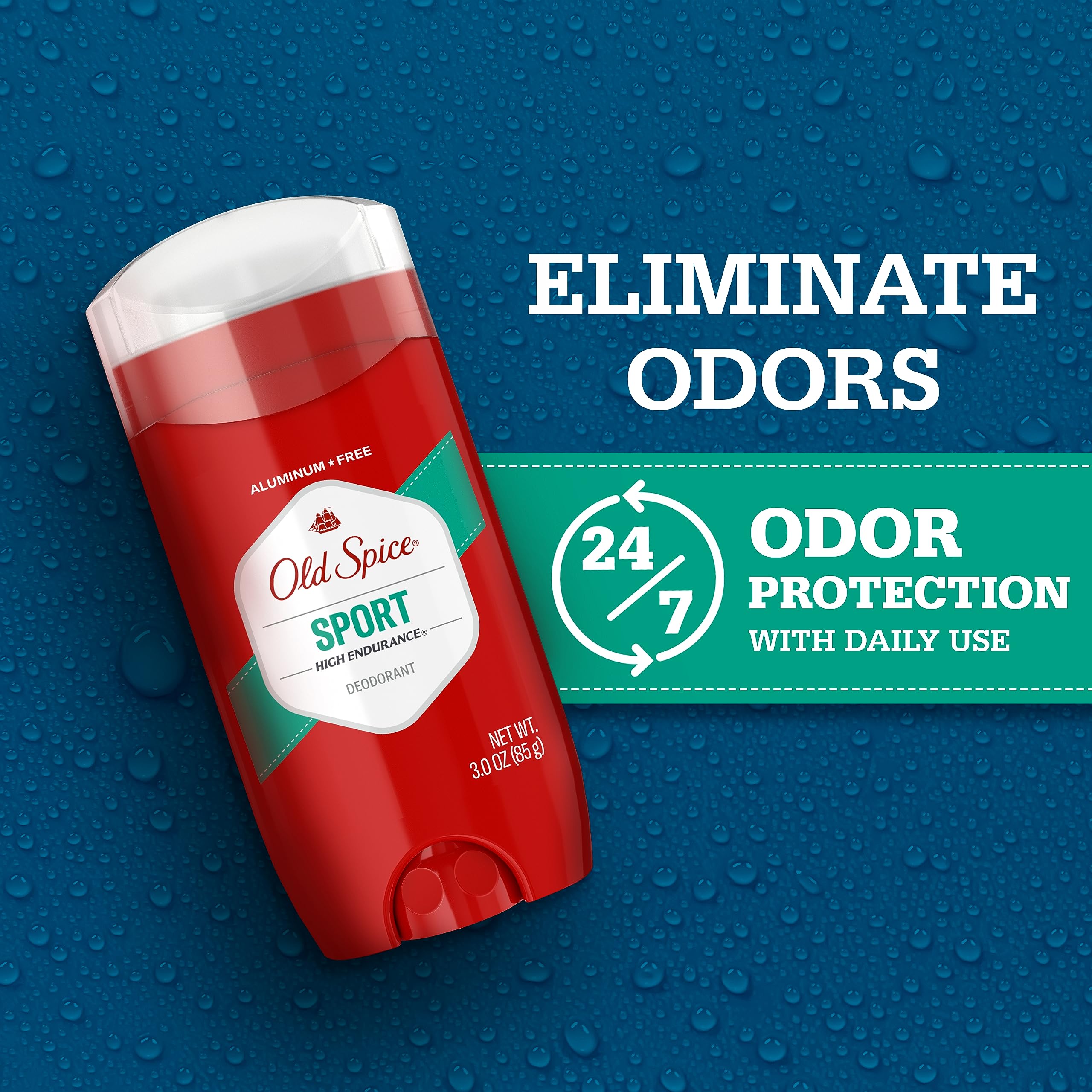 Foto 3 pulgar | Desodorante Old Spice High Endurance Sport 24/7 Olor X3 - Venta Internacional