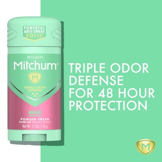 Foto 2 | Gel Desodorante Antitranspirante Mitchum Powder Fresh 100 Ml para Mujer - Venta Internacional