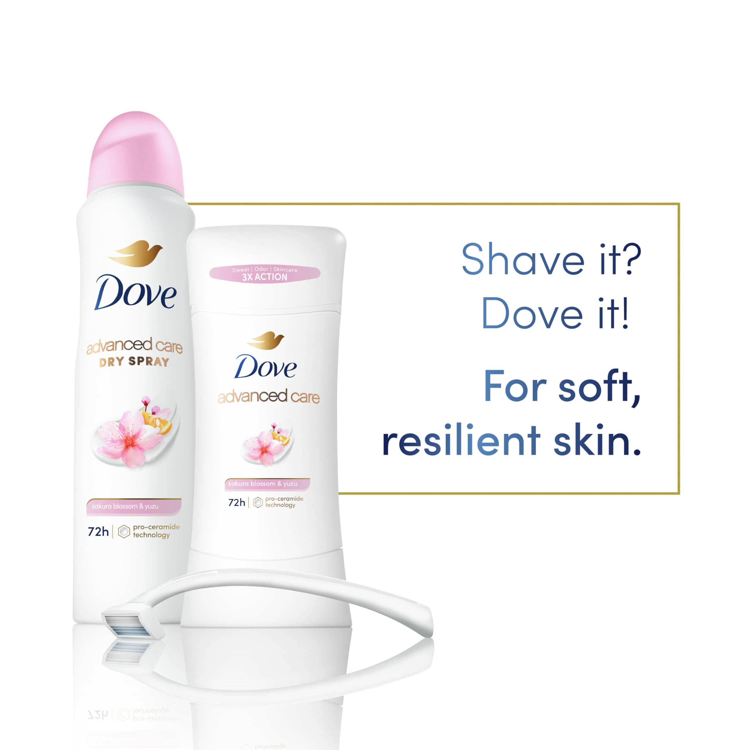 Foto 4 pulgar | Desodorante Antitranspirante Dove Advanced Care Sakura 3 Piezas-Venta Internacional
