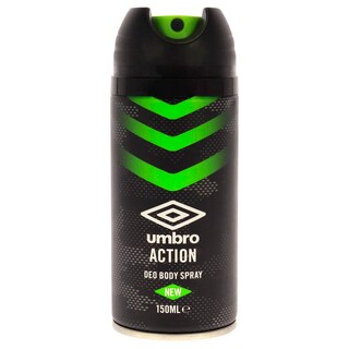 Foto 1 | Desodorante en Aerosol Umbro Action Unisex 150 Ml - Venta Internacional