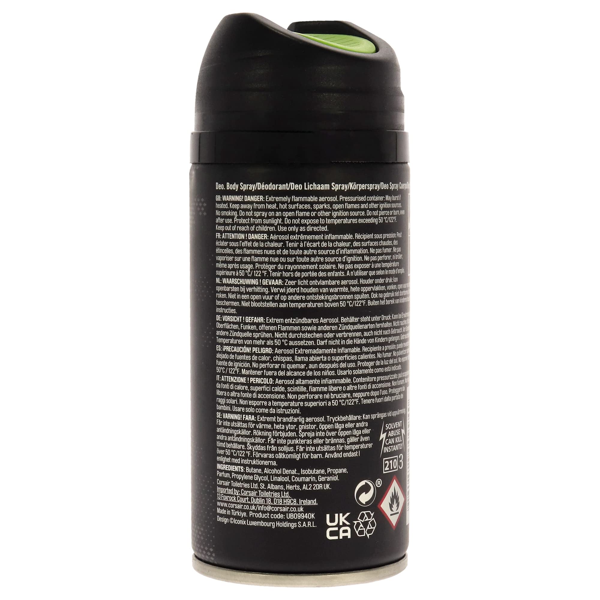 Foto 3 pulgar | Desodorante en Aerosol Umbro Action Unisex 150 Ml - Venta Internacional