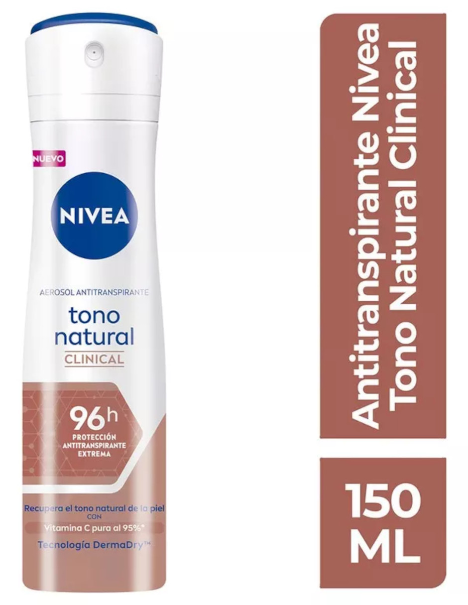 Foto 5 pulgar | Desodorante Aclarante Nivea Clinical Tono Natural Neutro + Termo Güish Gratis