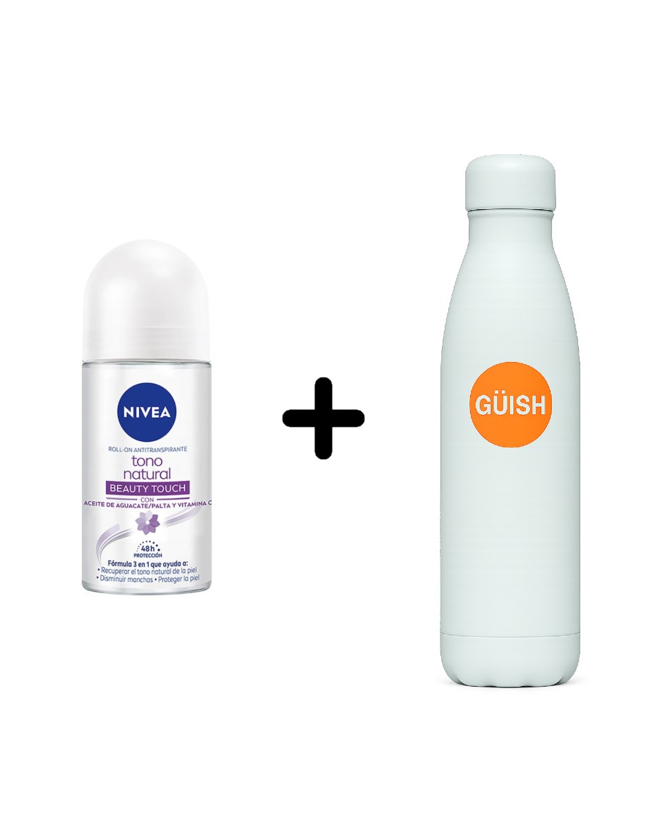 Foto 1 | Desodorante Tono Natural Beauty Touch Aclarante + Termo Güish