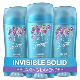 Foto 1 | Desodorante Antitranspirante Secret Lavender Women 75 Ml 3 Piezas - Venta Internacional