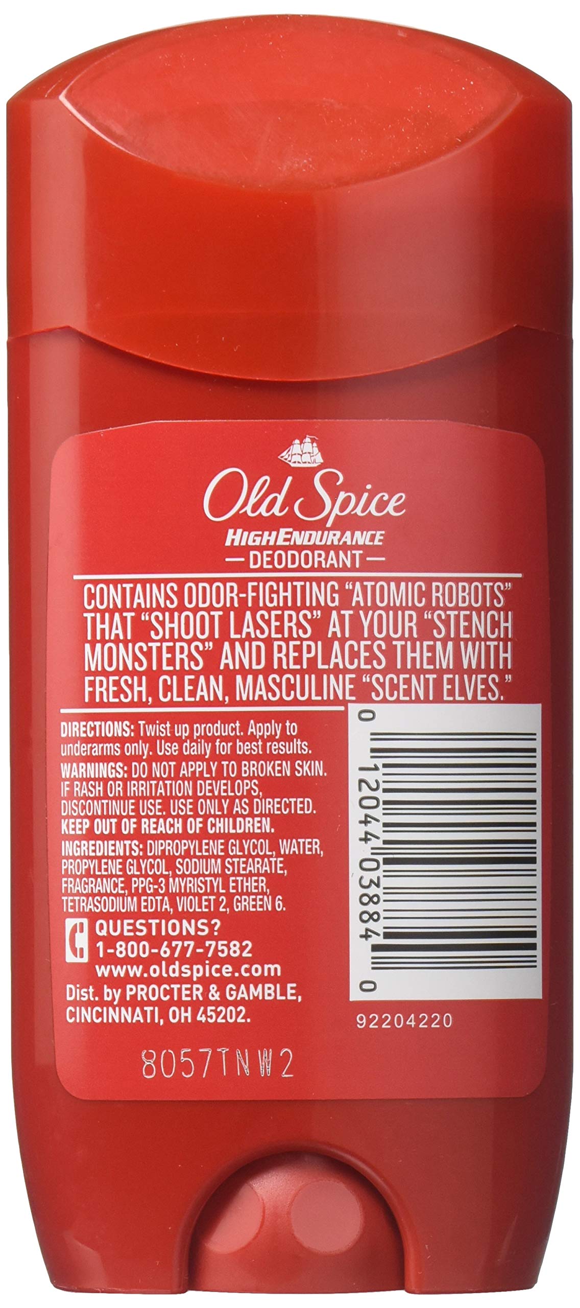 Foto 3 pulgar | Desodorante en Barra Old Spice High Endurance Fresh 12 Piezas-Venta Internacional