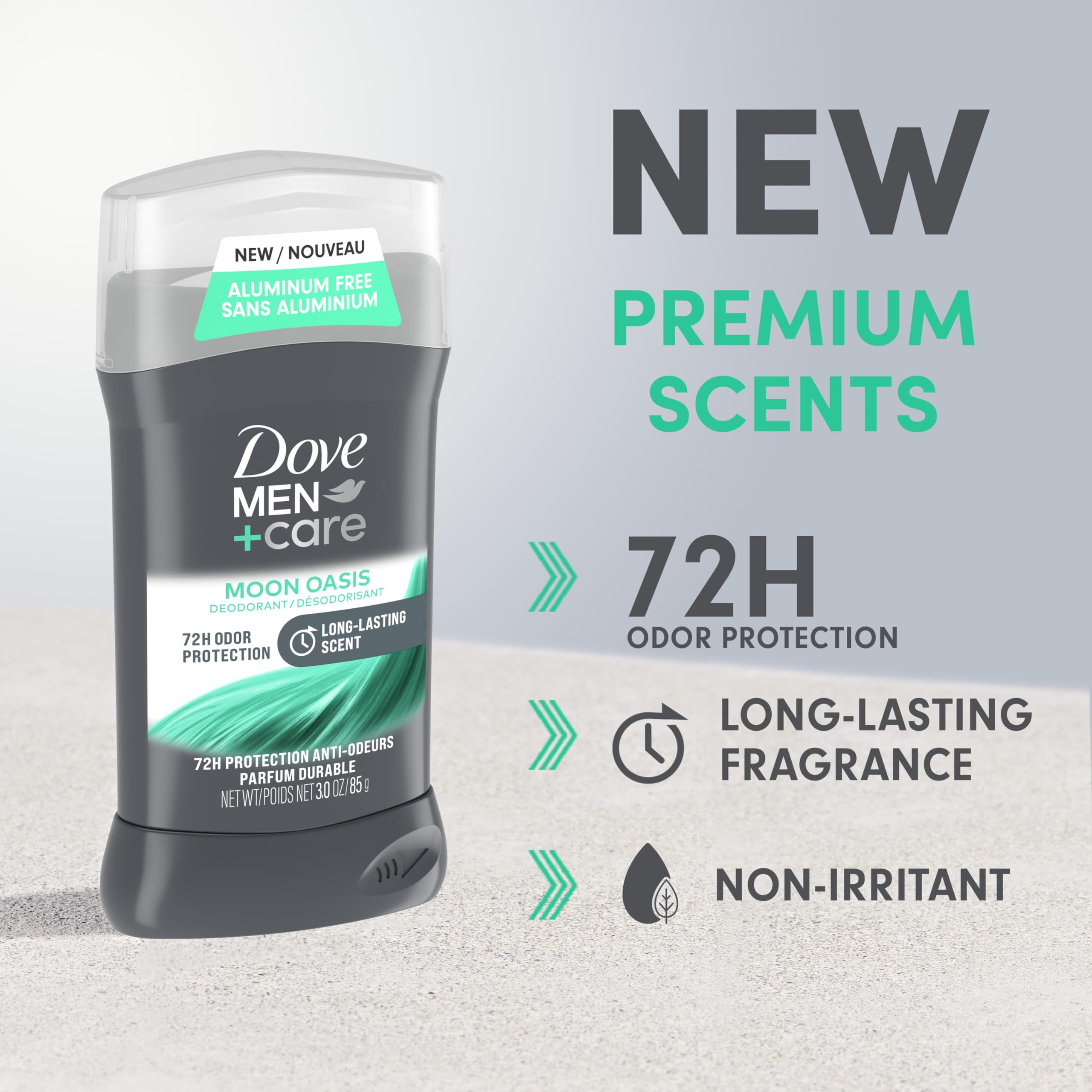 Foto 3 pulgar | Desodorante Dove Men+care Moon Oasis 4 Piezas 90 Ml - Venta Internacional