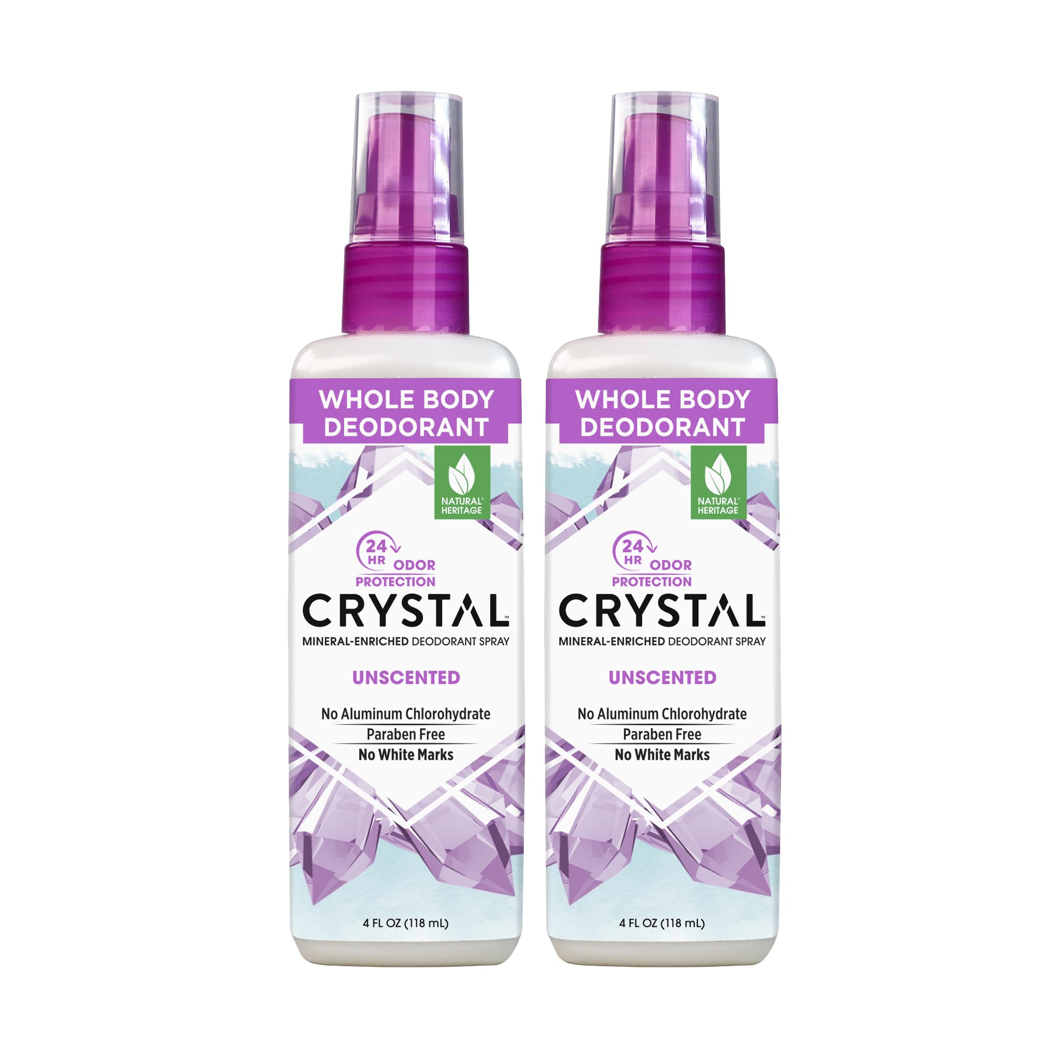 Desodorante Crystal Body para Todo el Cuerpo 120 ml 2 Piezas - Venta Internacional $852