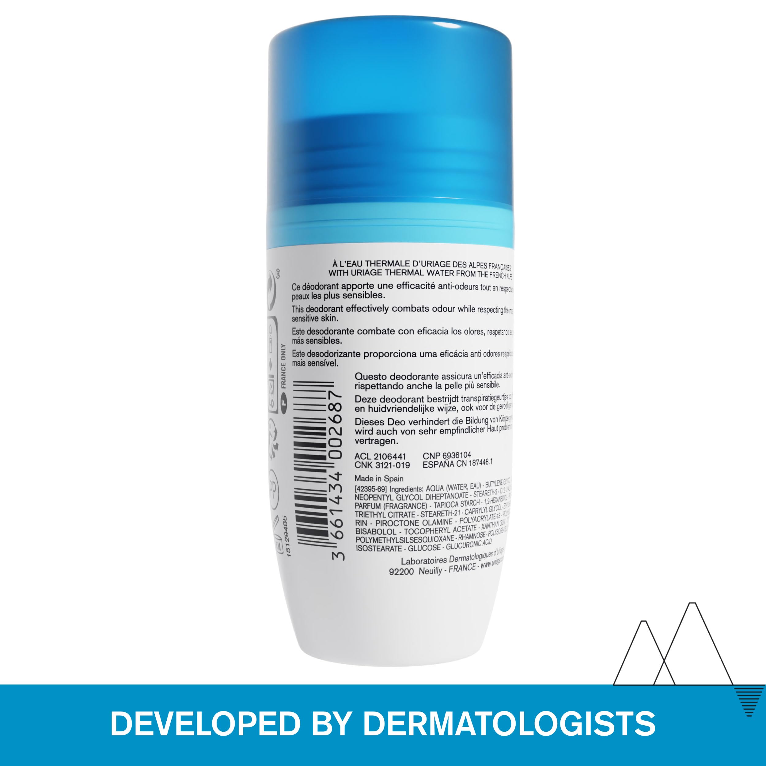 Foto 3 pulgar | Desodorante Uriage Gentle Piel Sensible 50 Ml - Venta Internacional