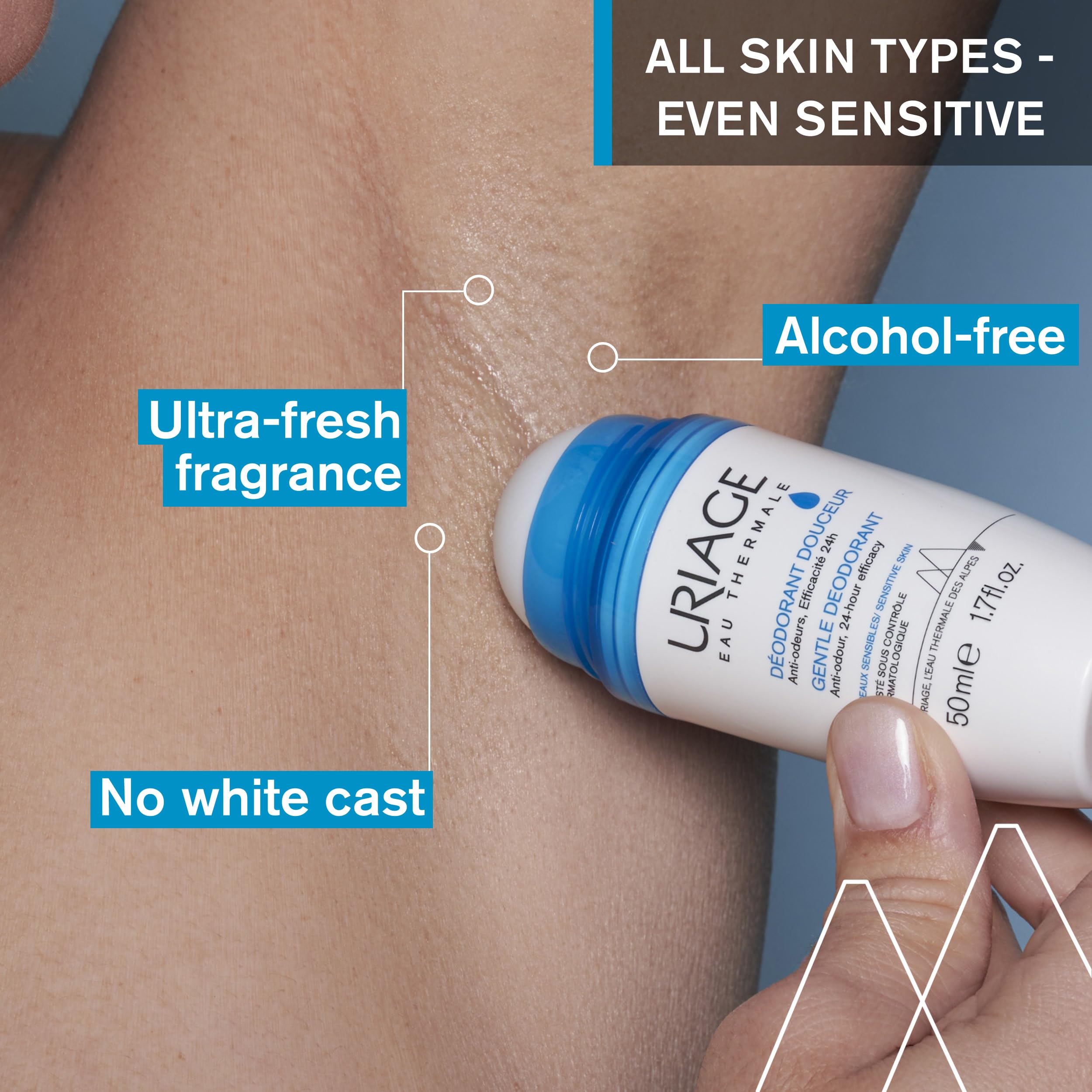 Foto 4 pulgar | Desodorante Uriage Gentle Piel Sensible 50 Ml - Venta Internacional