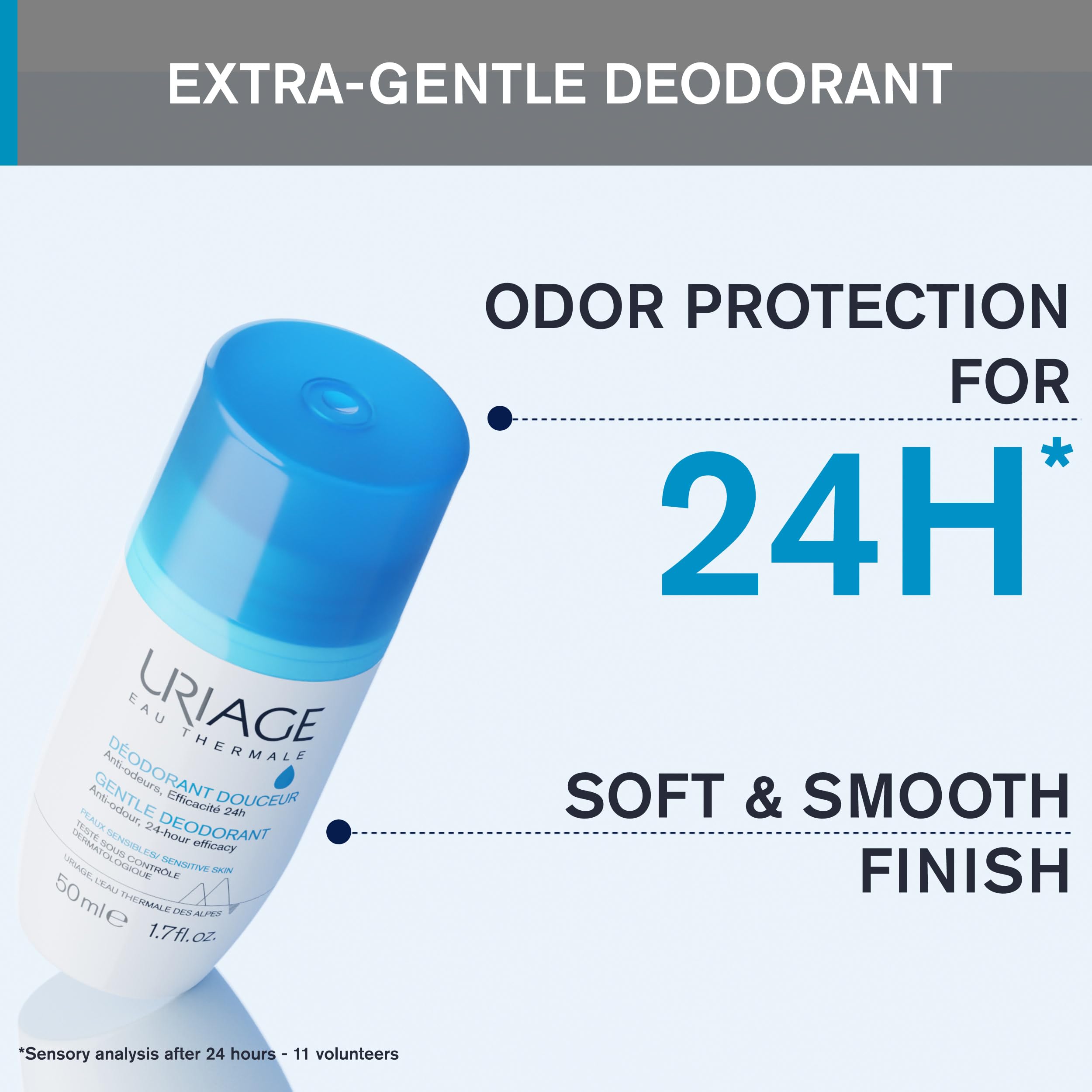 Foto 5 pulgar | Desodorante Uriage Gentle Piel Sensible 50 Ml - Venta Internacional