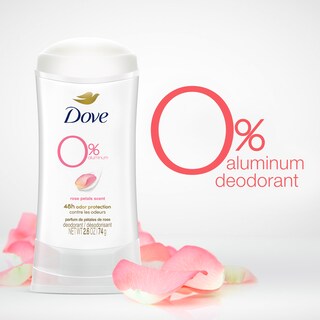 Foto 2 | Desodorante en Barra Dove 0% Aluminio con Pétalos de Rosa 74 g - Venta Internacional