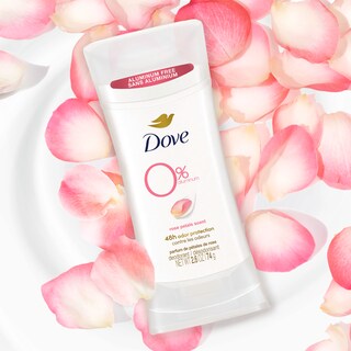 Foto 3 | Desodorante en Barra Dove 0% Aluminio con Pétalos de Rosa 74 g - Venta Internacional