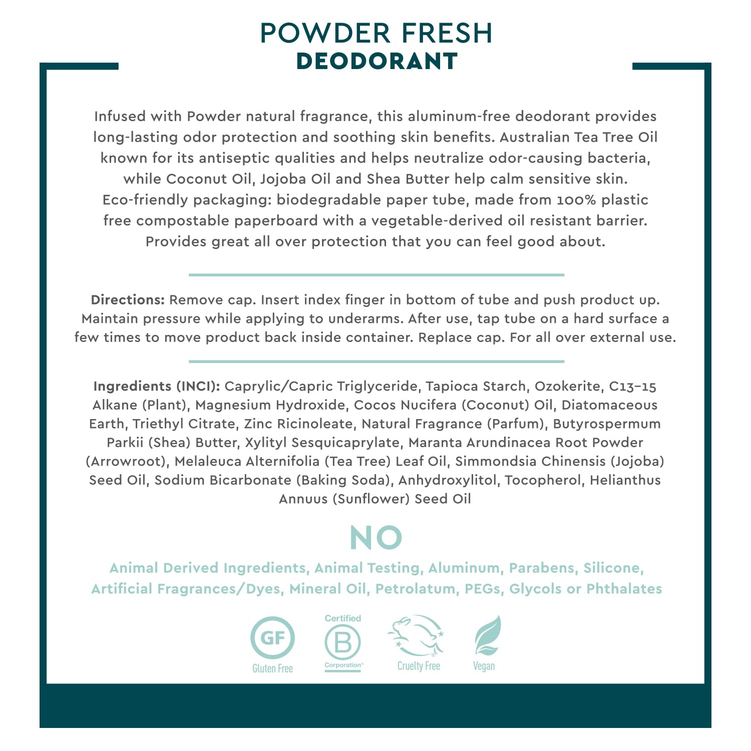 Foto 4 pulgar | Desodorante Desert Essence Natural Powder Fresh 63 g - Venta Internacional