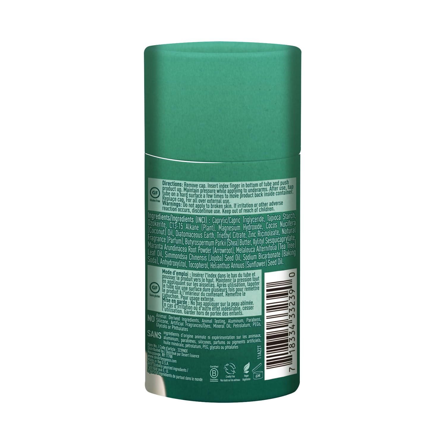 Foto 5 pulgar | Desodorante Desert Essence Natural Powder Fresh 63 g - Venta Internacional