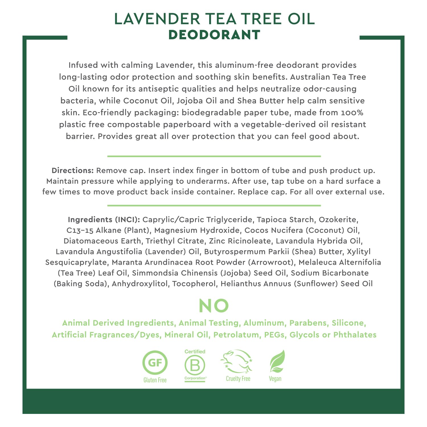 Foto 4 pulgar | Desodorante Desert Essence Tea Tree 63 g - Venta Internacional