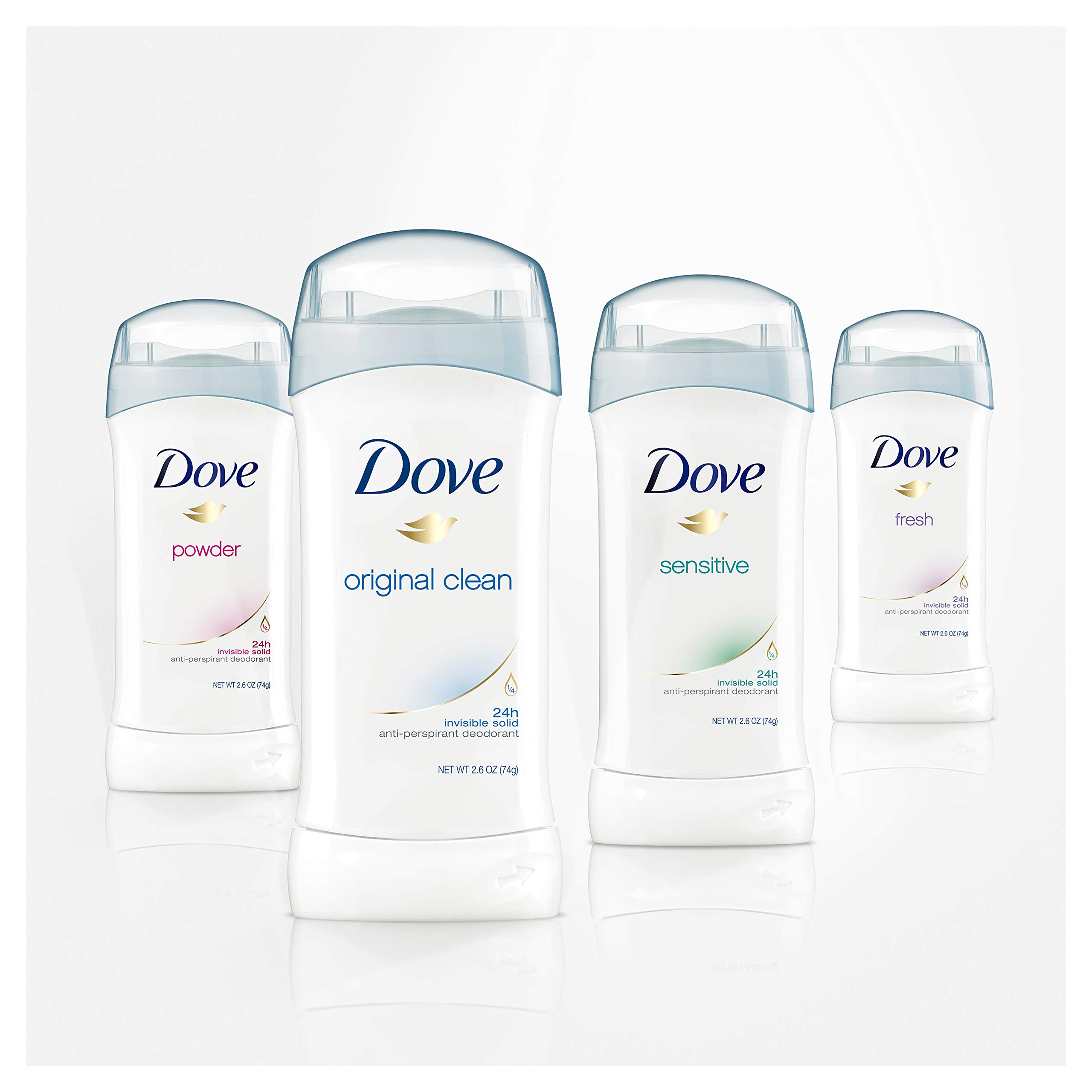 Foto 4 pulgar | Desodorante Antitranspirante Dove Original Clean Women 75 ml 2 Piezas- Venta Internacional