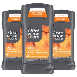 Foto 1 | Desodorante Dove Men + Care Antitranspirante 3 Piezas de 76 g C/U - Venta Internacional