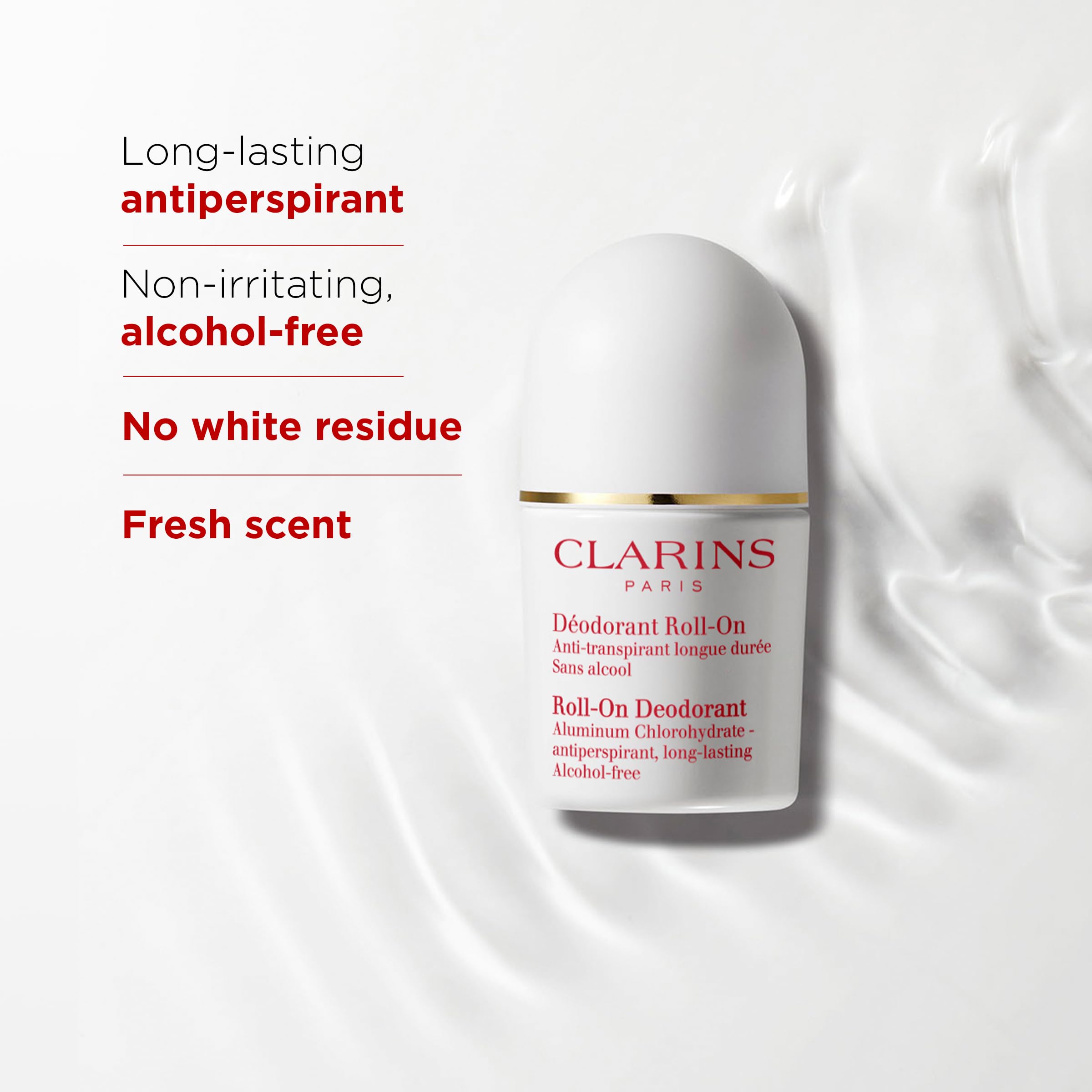 Foto 3 pulgar | Desodorante Antitranspirante Roll-on Clarins sin Alcohol  50 ml - Venta Internacional