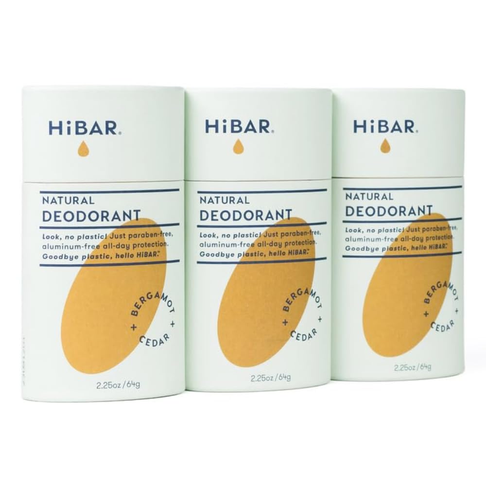 Foto 2 pulgar | Desodorante HiBar de Bergamota y Cedro 3 Pack - Venta Internacional