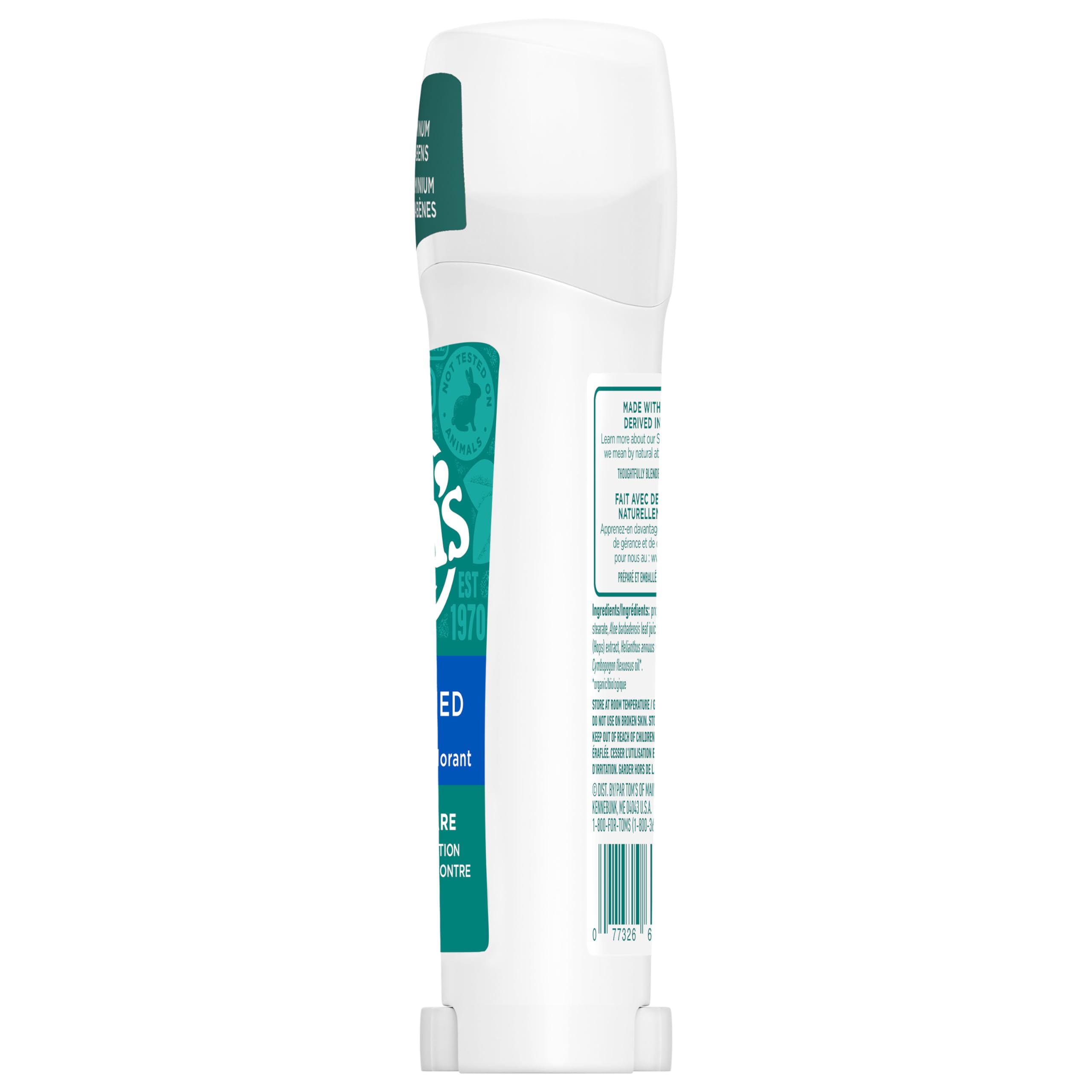 Foto 5 pulgar | Desodorante Tom's Of Maine Original Care Sin Perfume  66 Ml  6Piezas - Venta Internacional