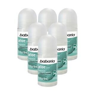 Foto 1 | Desodorante Babaria Aloe Sin Alcohol 6 Pack - Venta Internacional