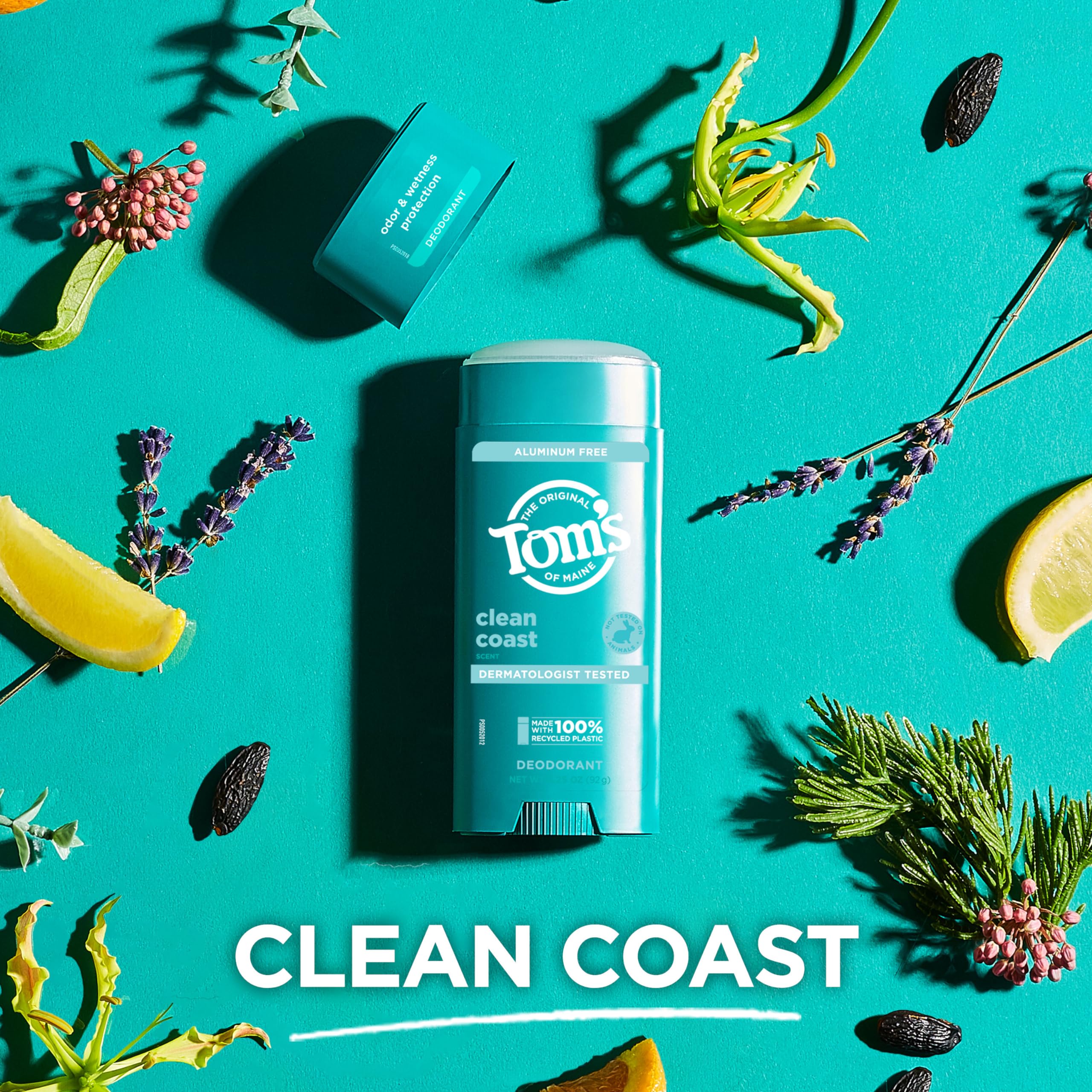 Foto 5 pulgar | Desodorante Tom's Of Maine Clean Coast 3.25 Oz - Venta Internacional