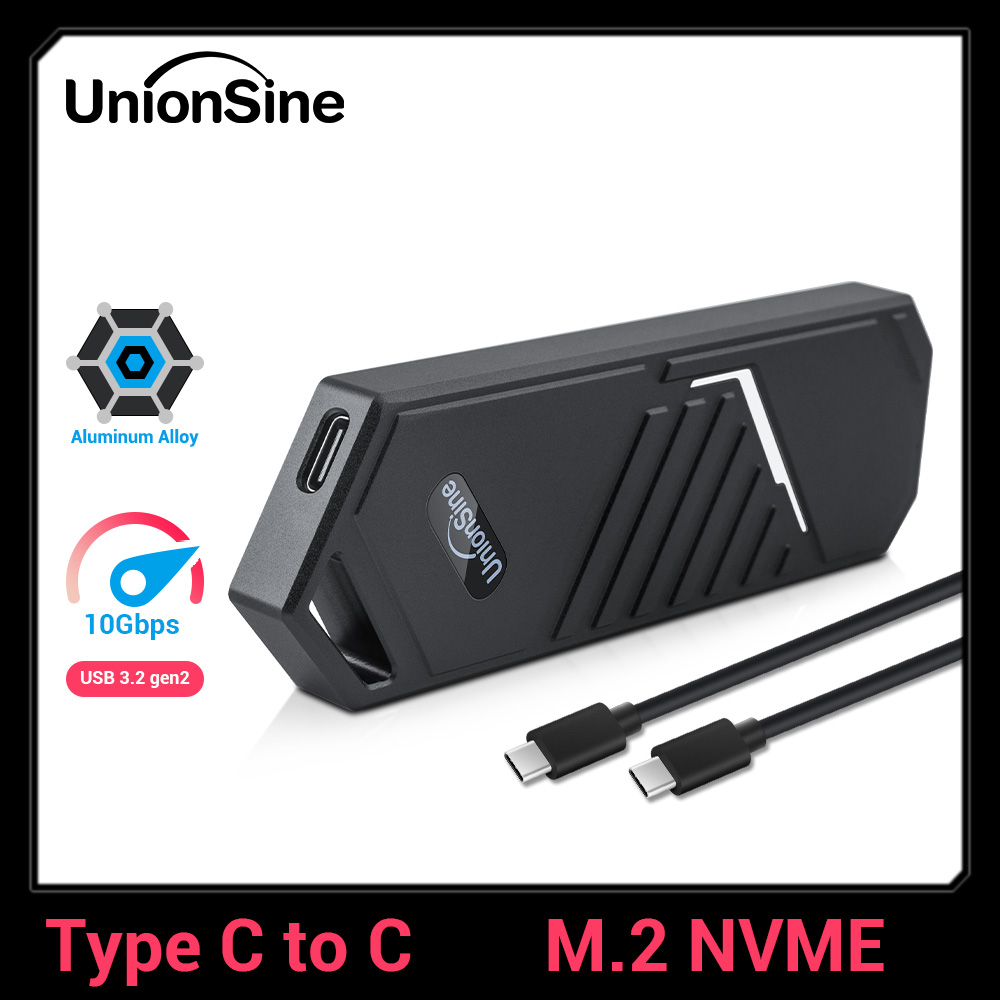 Foto 2 pulgar | Venta Internacional - Funda Ssd Unionsine M2 Nvme Usb 3.1 Tipo C Gen2 De 10 Gbps