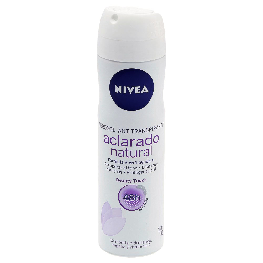 Desodorante Mujer Aclarado Beauty Touch Spray Nivea