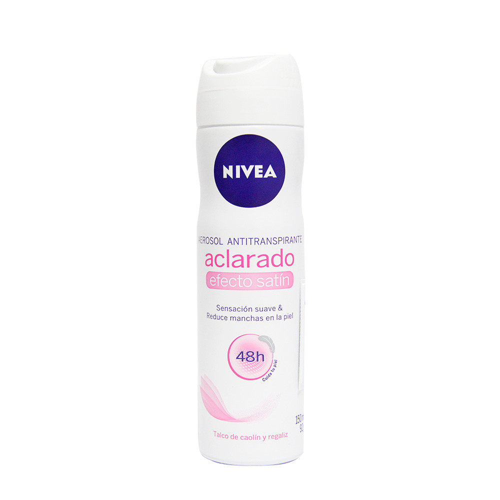 Foto 2 pulgar | Nivea Deo Aclarado Satin Spray 150ml 