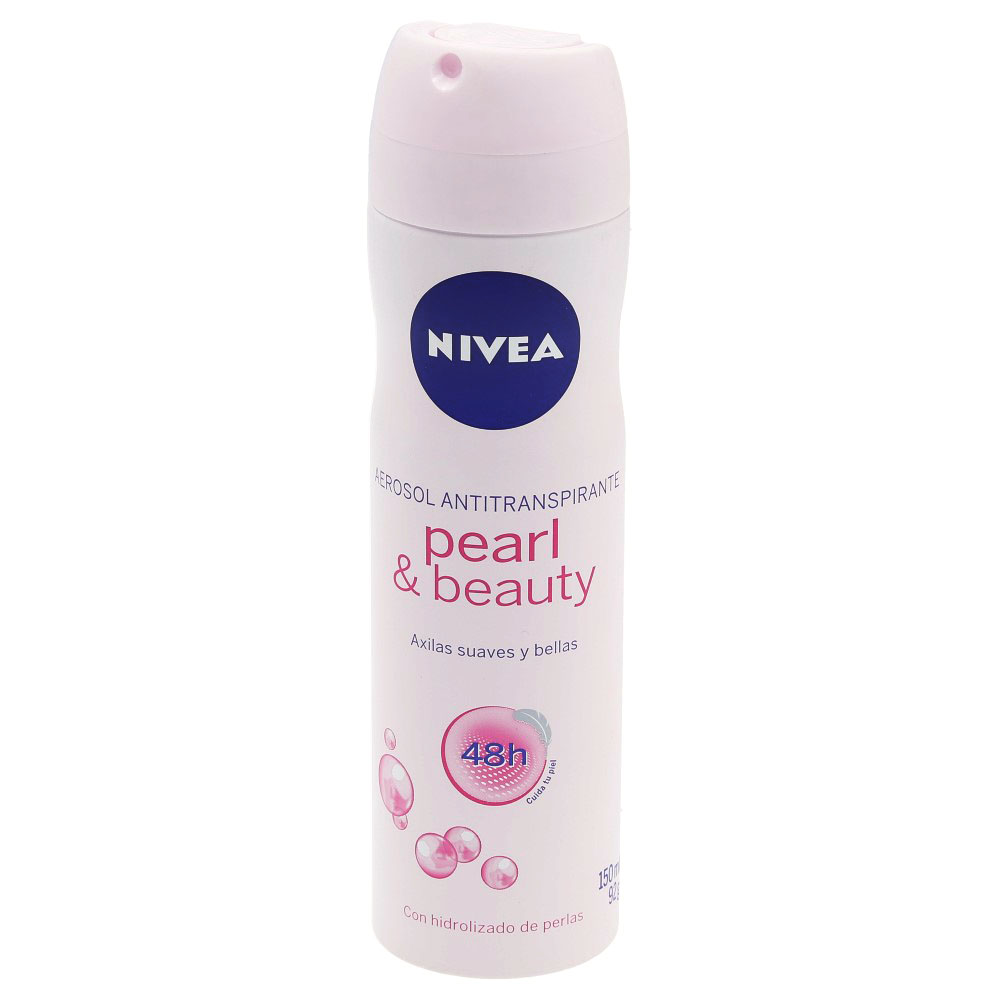 Foto 2 pulgar | Desodorante Nivea Aerosol Pearl B 150 Ml