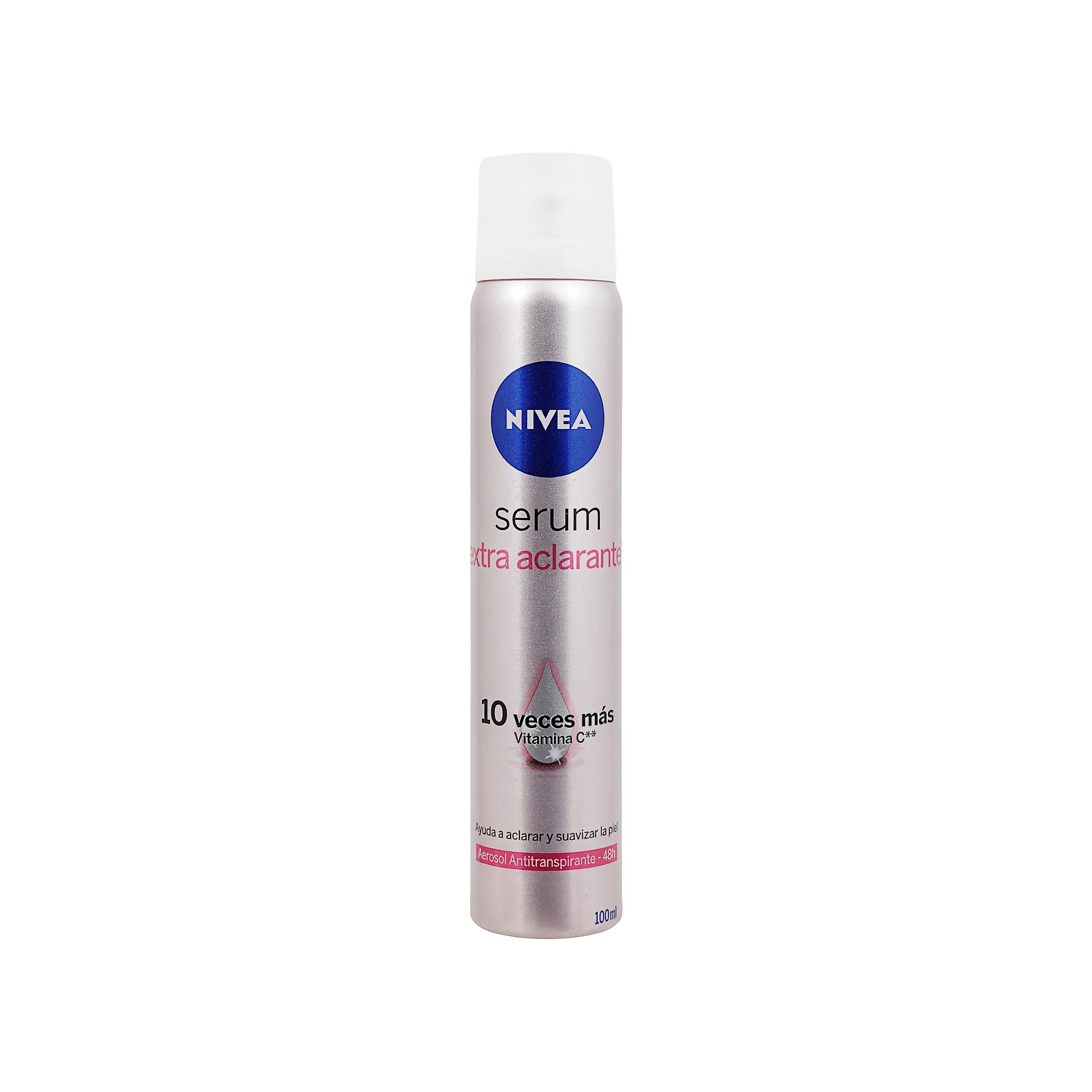 Foto 2 pulgar | Extra Aclarante NIVEA Deo Serum Aerosol