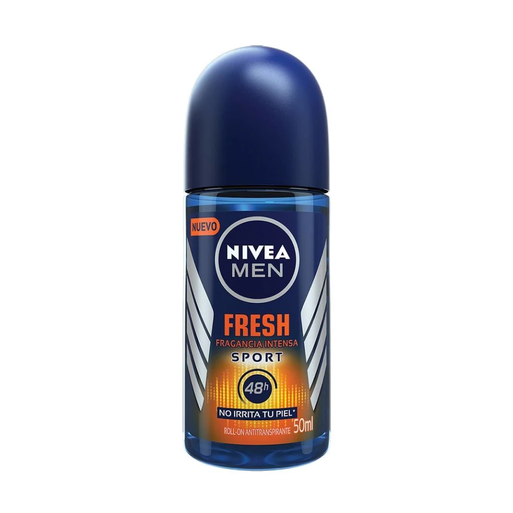 Foto 2 pulgar | Desodorante NIVEA Fresh Sport Roll On 50 ML