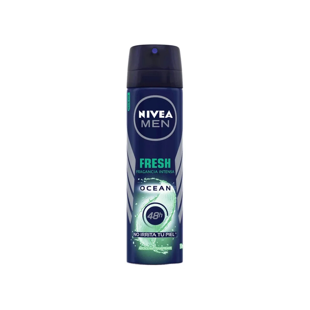 Foto 2 pulgar | Aerosol Antitranspirante NIVEA Fresh Ocean 150 ML