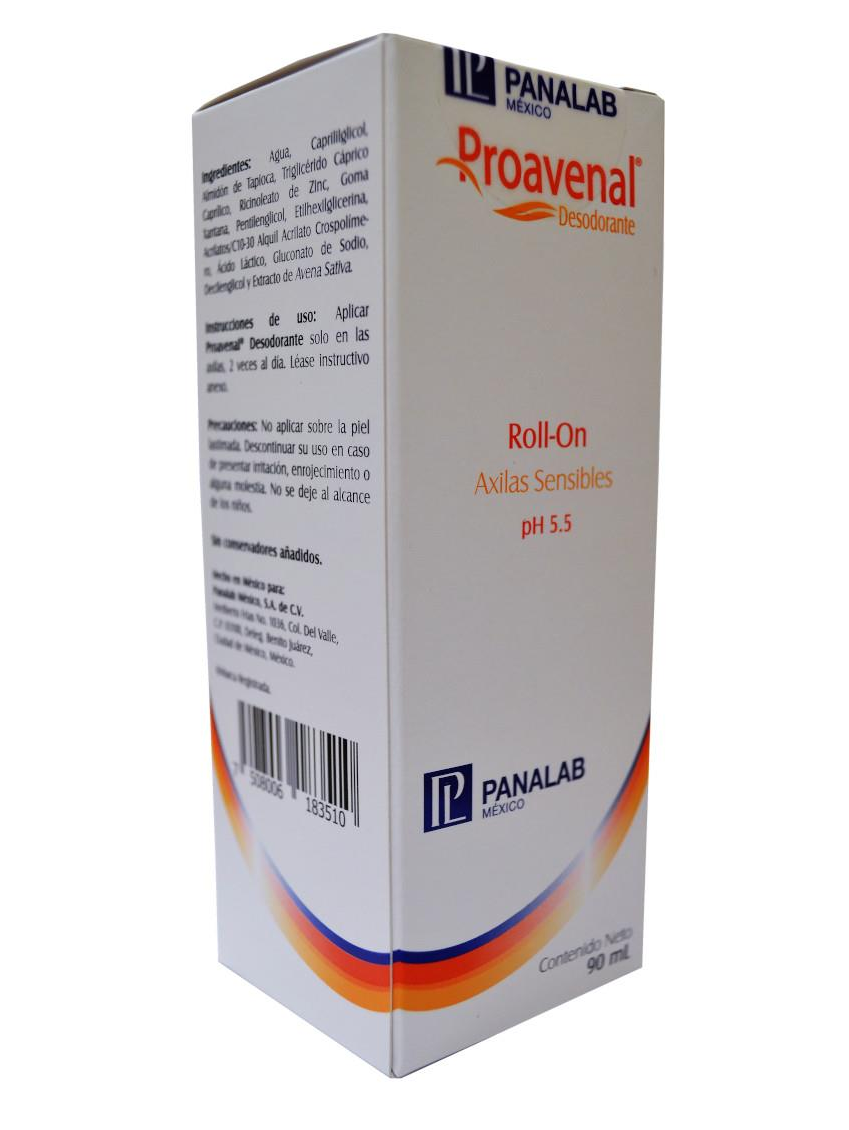 Proavenal Desod Bol Ph5.5 Axilas Sensibles 90ml