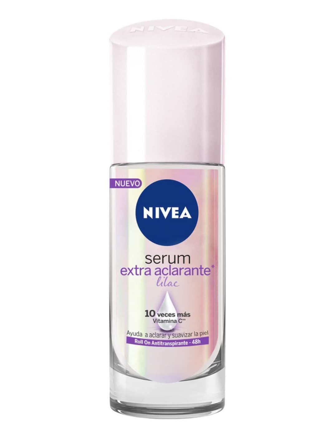 Antitranspirante en Roll On Nivea Serum Extra Aclarante Lilac 40 ml $360