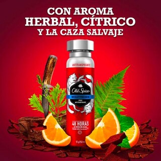 Foto 3 | Antitranspirante Old Spice Wolfthorn En Spray 150 Ml