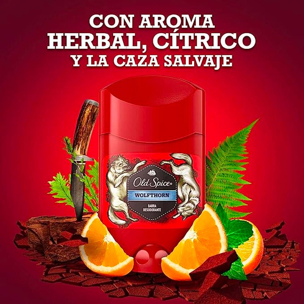 Foto 4 pulgar | Desodorante Old Spice Wolfthorn 50 Gr