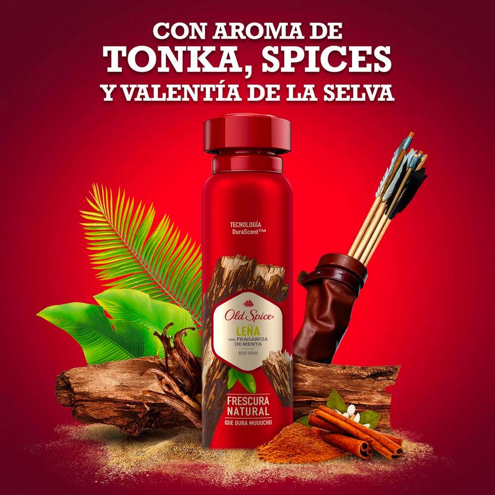 Foto 3 pulgar | Desodorante en Spray Old Spice Leña 150 Ml