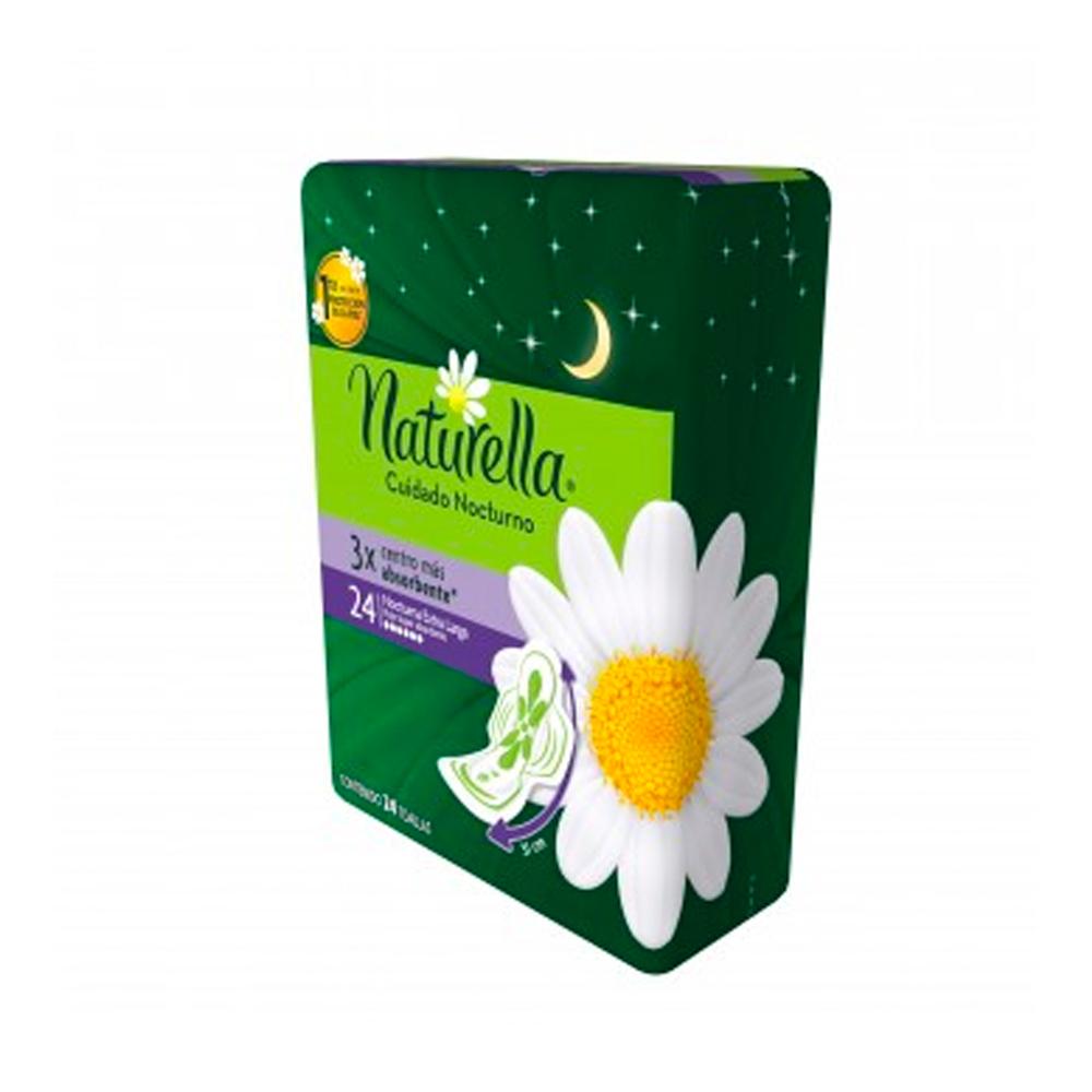 Foto 3 pulgar | Toallas Femeninas Naturella Nocturnas 24 Piezas
