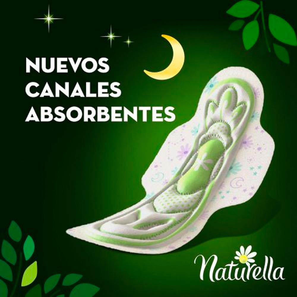 Foto 4 pulgar | Toallas Femeninas Naturella Nocturnas 24 Piezas
