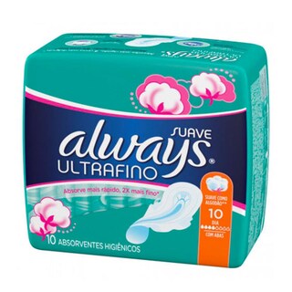 Foto 1 | Toallas Sanitarias Always Ultra Invisible 10 Piezas