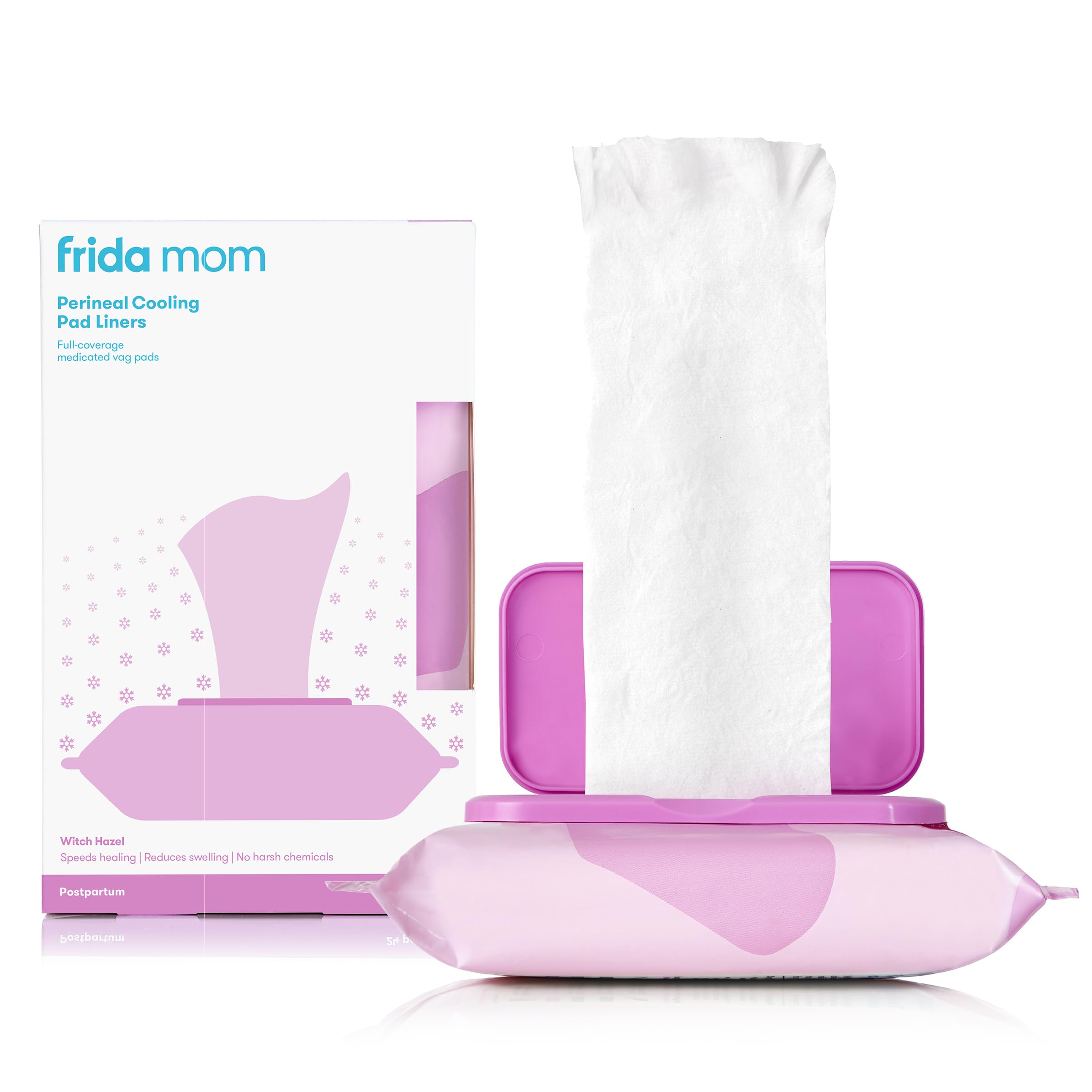 Almohadillas Refrigerantes Perineales Frida Mom Witch Hazel, 24 Unidades - Venta Internacional.