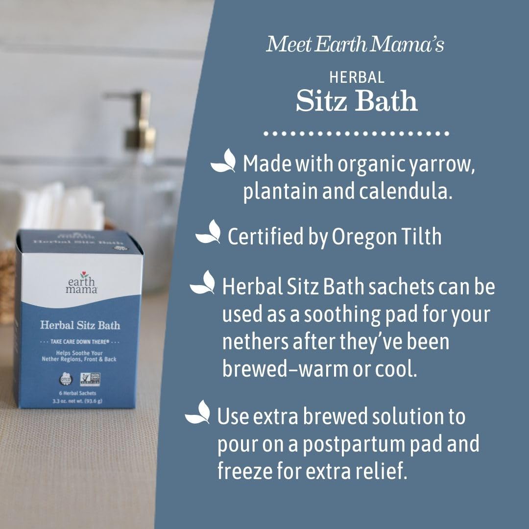 Foto 6 pulgar | Herbal Sitz Bath Earth Posparto 6 Unidades - Venta Internacional