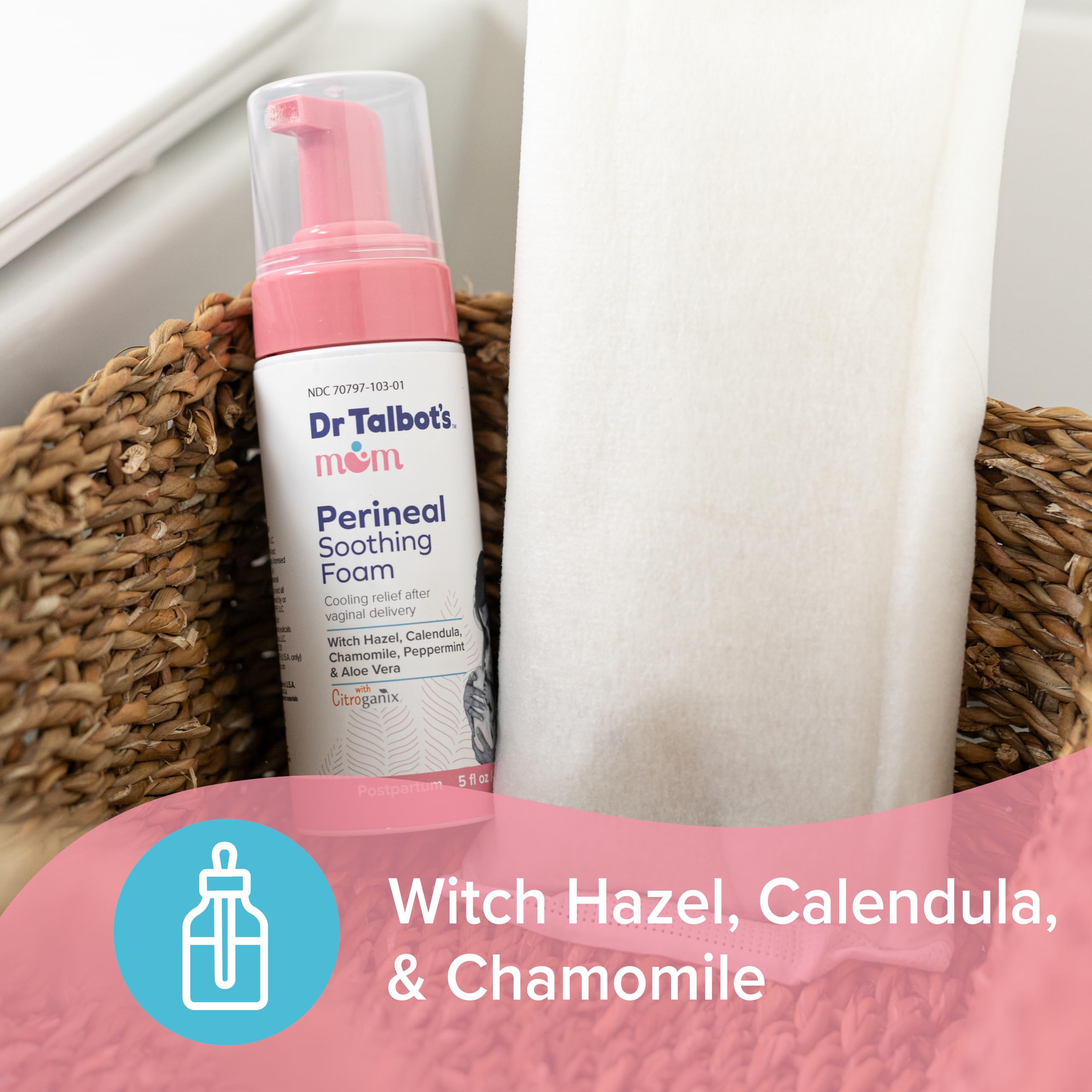 Foto 6 pulgar | Espuma Calmante Perineal Dr. Talbot's Mom Cooling 150 ml - Venta Internacional