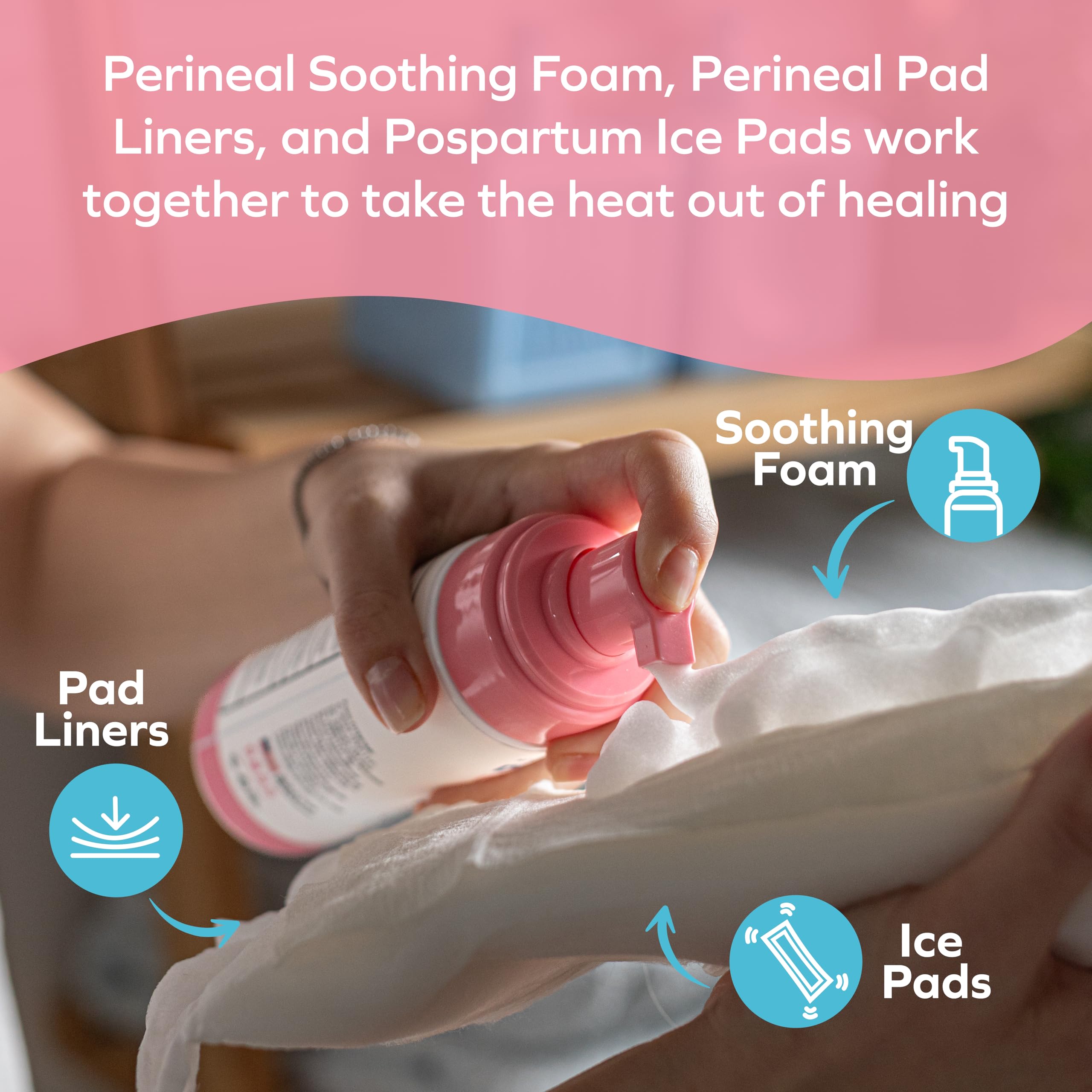 Foto 7 pulgar | Espuma Calmante Perineal Dr. Talbot's Mom Cooling 150 ml - Venta Internacional
