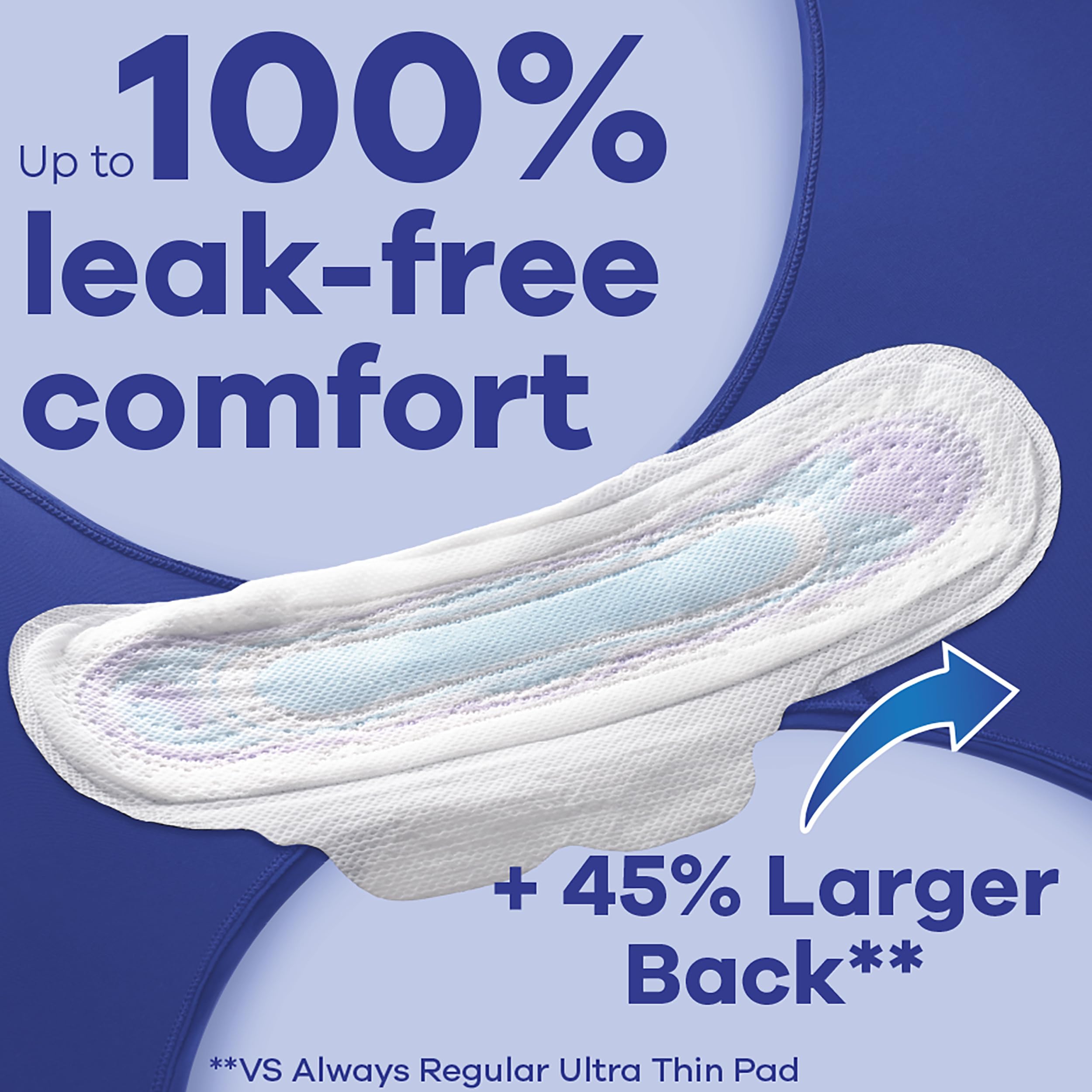 Foto 5 pulgar | Almohadillas Femeninas Always Ultra Thin Talla 4 Overnight X150 - Venta Internacional.
