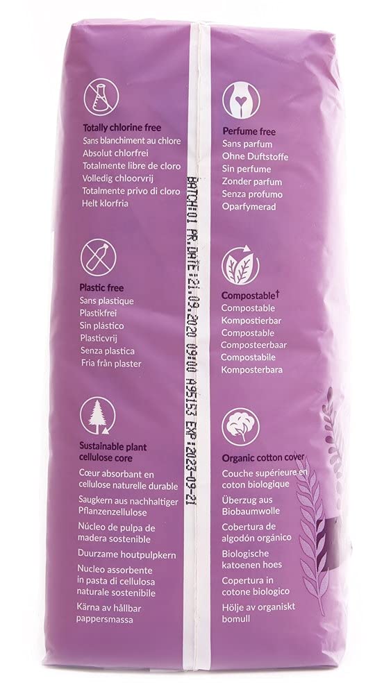 Foto 6 pulgar | Maxi Pads Natracare, Estilo Natural Y Tradicional, Paquete De 12 Unidades - Venta Internacional.
