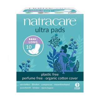 Foto 1 | Ultra Pads Natracare, Delgadas, Largas, Con Alas, 10 Almohadillas - Venta Internacional.